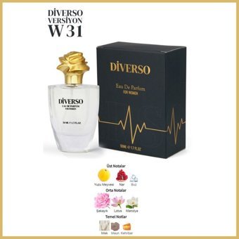 Diverso W31 EDP Çiçeksi-Meyveli-Odunsu Kadın Parfüm 50 ml