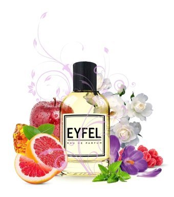 Eyfel Parfüm W126 EDP Bergamot-Çiçeksi-Sandal Ağacı Kadın Parfüm 50 ml