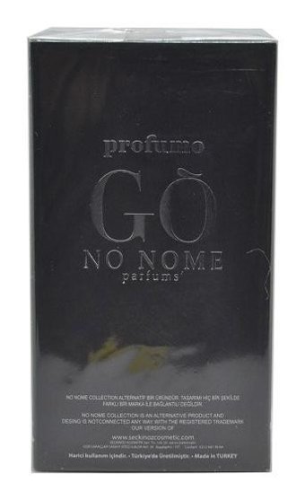 No Nome 109 Man Acqua Profumo EDT Kadın Parfüm 100 ml