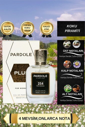 Pardole K-2454 EDP Çiçeksi-Odunsu-Oryantal Kadın Parfüm 50 ml
