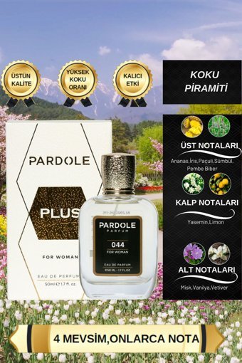 Pardole Misk, Paçuli EDP Çiçeksi-Meyveli-Oryantal Kadın Parfüm 50 ml