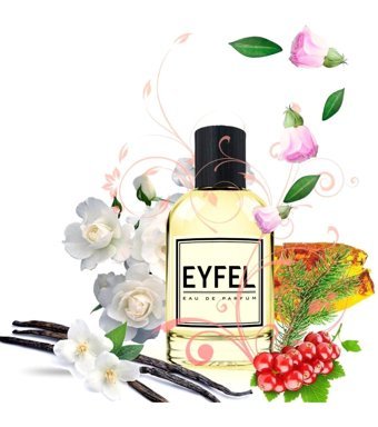 Eyfel Parfüm W190 EDP Amber-Odunsu-Sandal Ağacı Kadın Parfüm 100 ml