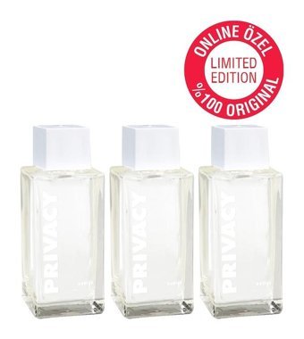 Privacy Limited Edition EDT Çiçeksi-Meyveli-Oryantal Kadın Parfüm 3x50 ml