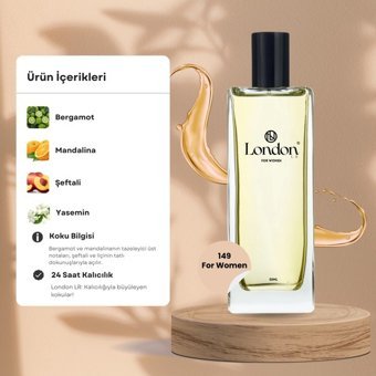 London Lr LR 149 EDT Bergamot-Çiçeksi-Meyveli Kadın Parfüm 50 ml