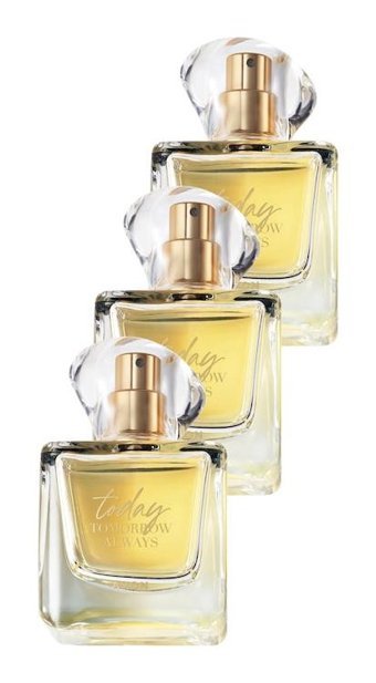 Avon Tta Today EDP Amber-Çiçeksi-Sandal Ağacı Kadın Parfüm 3x50 ml