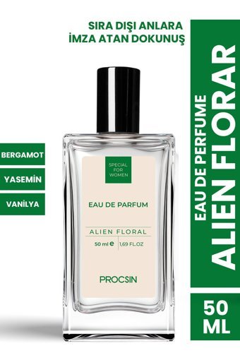 Procsin Alien Floral EDP Baharatlı-Çiçeksi-Meyveli Kadın Parfüm 50 ml