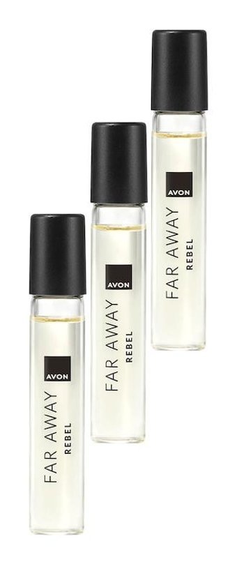 Avon Far Away Rebel EDP Amber-Çiçeksi-Oryantal Kadın Parfüm 3x10 ml