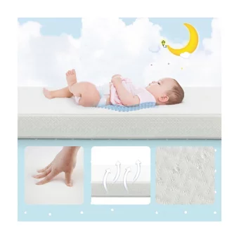 Mc Pierobaby Dikdörtgen Sünger Ortopedik 60x120 cm Oyun Parkı Yatağı