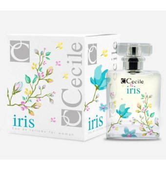 Cecile Irıs Eau De Toılette EDT Bergamot-Çiçeksi-Fresh Kadın Parfüm 55 ml