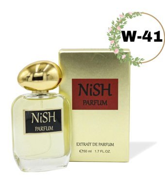 Nish Parfum W-41 EDP Amber-Meyveli-Odunsu Kadın Parfüm 50 ml