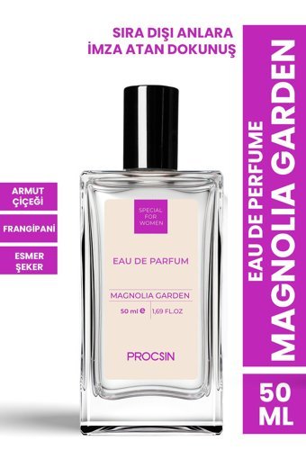 Procsin Magnolia Garden EDP Amber-Baharatlı-Meyveli Kadın Parfüm 50 ml