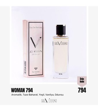 Jo Vossen 794 EDP Çiçeksi-Odunsu-Turunçgil Kadın Parfüm 50 ml