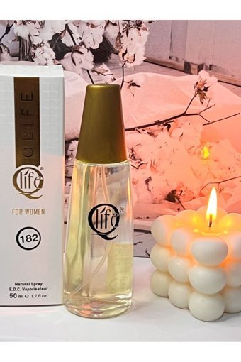 Qlife No:182 Armanı Code EDC Çiçeksi-Odunsu-Sandal Ağacı Kadın Parfüm 50 ml