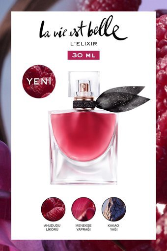 Lancome La Vie Est Belle Elixir EDP Amber-Aromatik-Çiçeksi Kadın Parfüm 30 ml