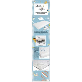 Heyner Kids Dikdörtgen Visco Ortopedik 45x80 cm Park Beşik Yatağı