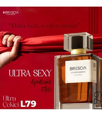 Brescia Ultra Sexy EDP Çiçeksi-Odunsu-Oryantal Kadın Parfüm 100 ml
