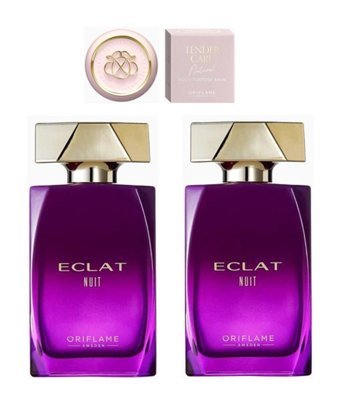 Oriflame Eclat Nuit EDP Çiçeksi-Fresh-Sandal Ağacı Kadın Parfüm 2x110 ml