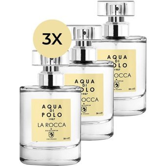 Aqua Di Polo 1987 La Rocca EDP Amber-Çiçeksi-Oryantal Kadın Parfüm 3x50 ml