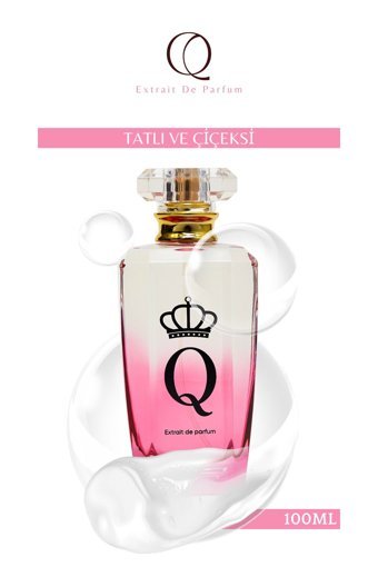 Be Parfüm Q EDP Çiçeksi-Meyveli-Odunsu Kadın Parfüm 100 ml
