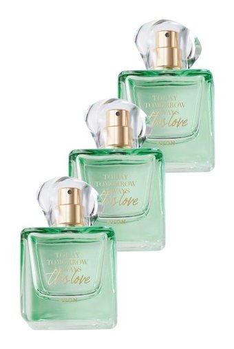 Avon Tta This Love EDP Amber-Çiçeksi-Oryantal Kadın Parfüm 3x50 ml