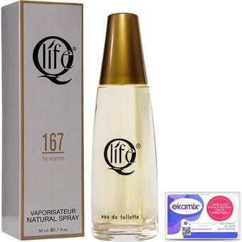 Q Life No:167 EDT Meyveli-Odunsu-Oryantal Kadın Parfüm 50 ml