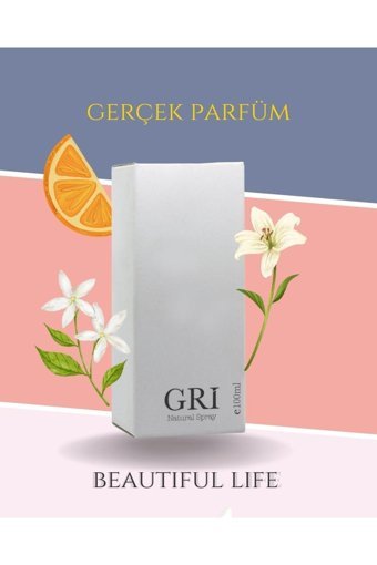 Gri Beautiful Life EDP Çiçeksi-Fresh-Turunçgil Kadın Parfüm 50 ml