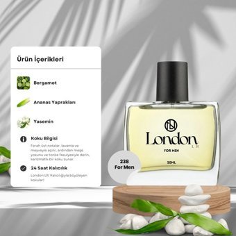 London Lr LR 238 EDT Amber-Bergamot-Fresh Kadın Parfüm 50 ml