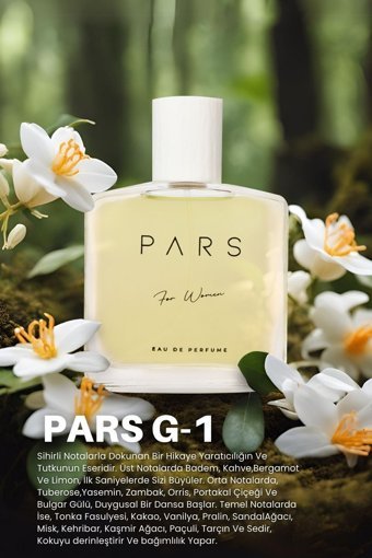 Pars Parfum G-1 EDP Baharatlı-Çiçeksi-Odunsu Kadın Parfüm 50 ml
