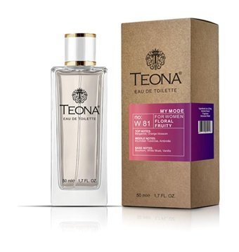 Teona W81 My Mode EDT Çiçeksi-Meyveli-Oryantal Kadın Parfüm 50 ml