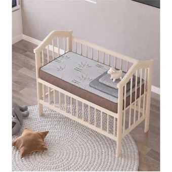 Revu Baby Bamboo Dikdörtgen Sünger Ortopedik 60x120 cm Beşik Yatağı