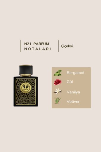 Noox Perfumes N21 EDP Kadın Parfüm 50 ml