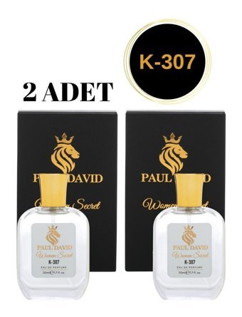 Paul David K-307 EDP Çiçeksi-Meyveli-Oryantal Kadın Parfüm 2x50 ml