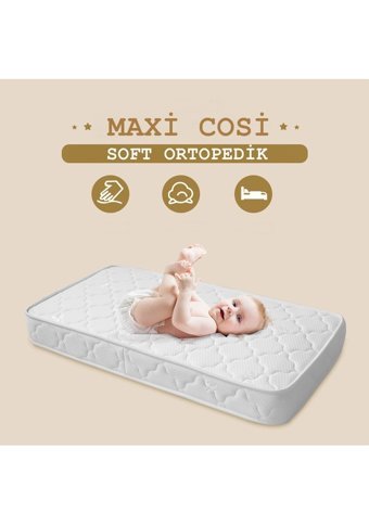 Maxi Cosi Bamboo Dikdörtgen Sünger Ortopedik 70x105 cm Beşik Yatağı