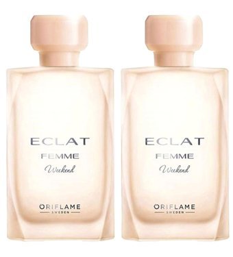 Oriflame Eclat Weekend EDT Baharatlı-Çiçeksi-Meyveli Kadın Parfüm 2x50 ml
