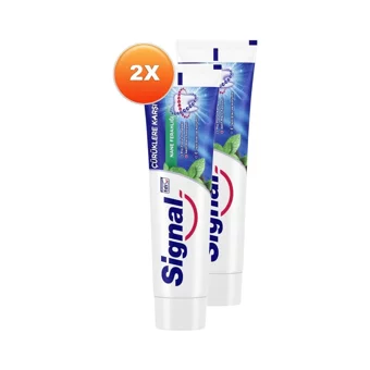Signal Beyaz Güç Naneli Florürlü Diş Macunu 2x100 ml