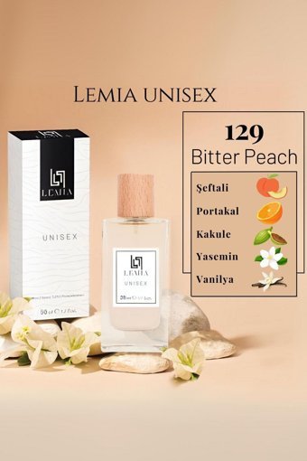 Lemia 129 EDC Amber-Çiçeksi-Fresh Kadın Parfüm 50 ml