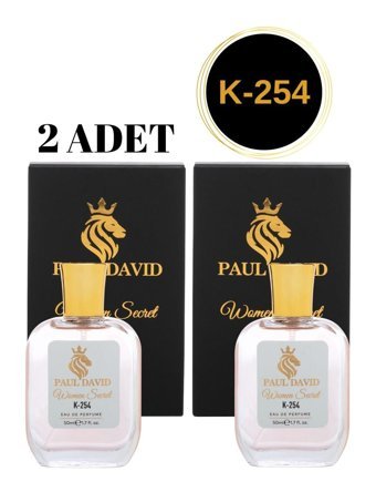 Paul David K-254 EDP Çiçeksi-Fresh-Meyveli Kadın Parfüm 2x50 ml