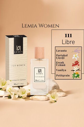 Lemia 111 Libre EDC Bergamot-Çiçeksi-Narenciye Kadın Parfüm 50 ml