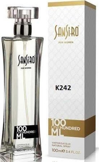 Sansiro K242 EDT Baharatlı-Çiçeksi-Oryantal Kadın Parfüm 100 ml