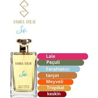Beauty Fragrance Samra Sulaf So EDP Amber-Çiçeksi-Turunçgil Kadın Parfüm 100 ml