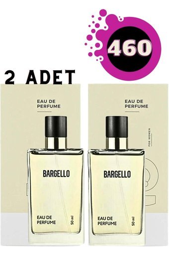 Bargello 460 EDP Çiçeksi-Meyveli-Odunsu Kadın Parfüm 2x50 ml