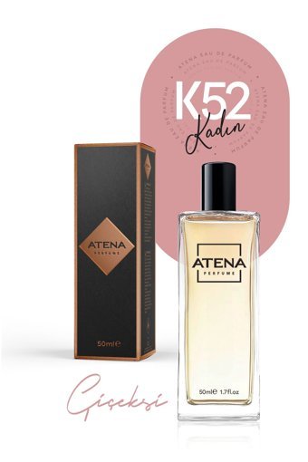 Atena Perfume K-52 EDP Baharatlı-Çiçeksi-Odunsu Kadın Parfüm 50 ml