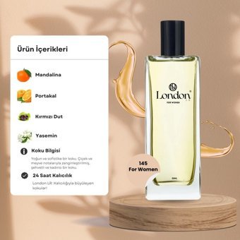 London Lr LR 145 EDT Meyveli-Sandal Ağacı Kadın Parfüm 50 ml