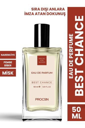 Procsin Best Chance EDP Çiçeksi-Meyveli-Oryantal Kadın Parfüm 50 ml