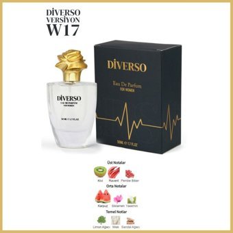 Diverso W17 EDP Amber-Çiçeksi-Meyveli Kadın Parfüm 50 ml