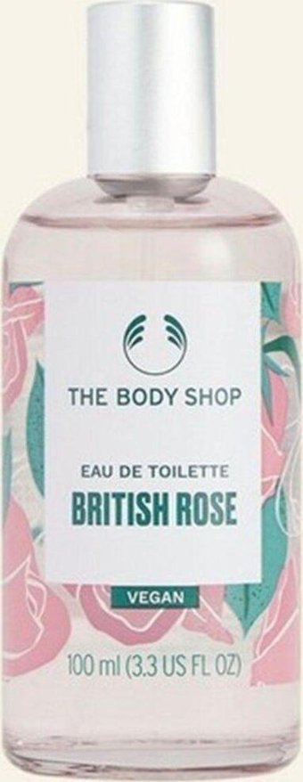 The Body Shop British Rose Eau De Toilette EDT Bergamot-Fresh-Oryantal Kadın Parfüm 100 ml