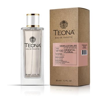 Teona W100 Vanille Salee EDT Çiçeksi-Meyveli-Oryantal Kadın Parfüm 50 ml
