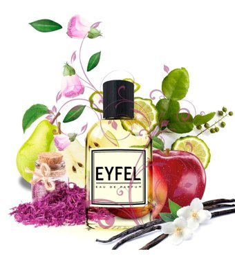 Eyfel Parfüm W53 EDP Çiçeksi-Odunsu-Oryantal Kadın Parfüm 100 ml