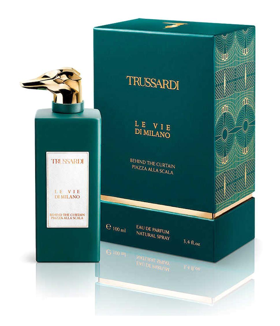 Trussardi Le Vie Di Milano Behind The Curtain Piazza Alla Scala EDP Amber-Odunsu-Sandal Ağacı Kadın Parfüm 100 ml