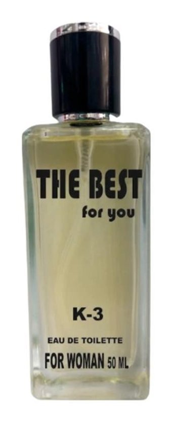 The Best For You K-3 EDT Amber-Baharatlı-Meyveli Kadın Parfüm 50 ml
